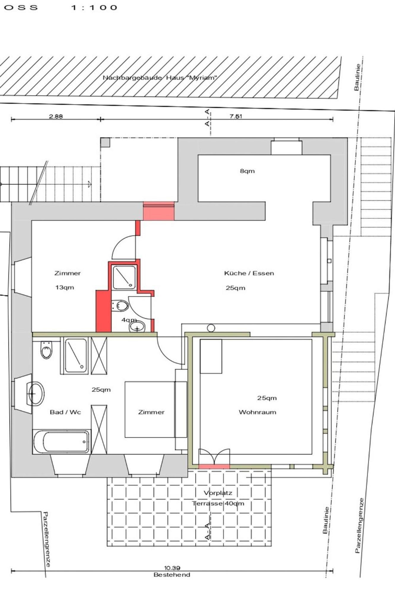 Apartmán Alte Post Saas Fee Exteriér fotografie