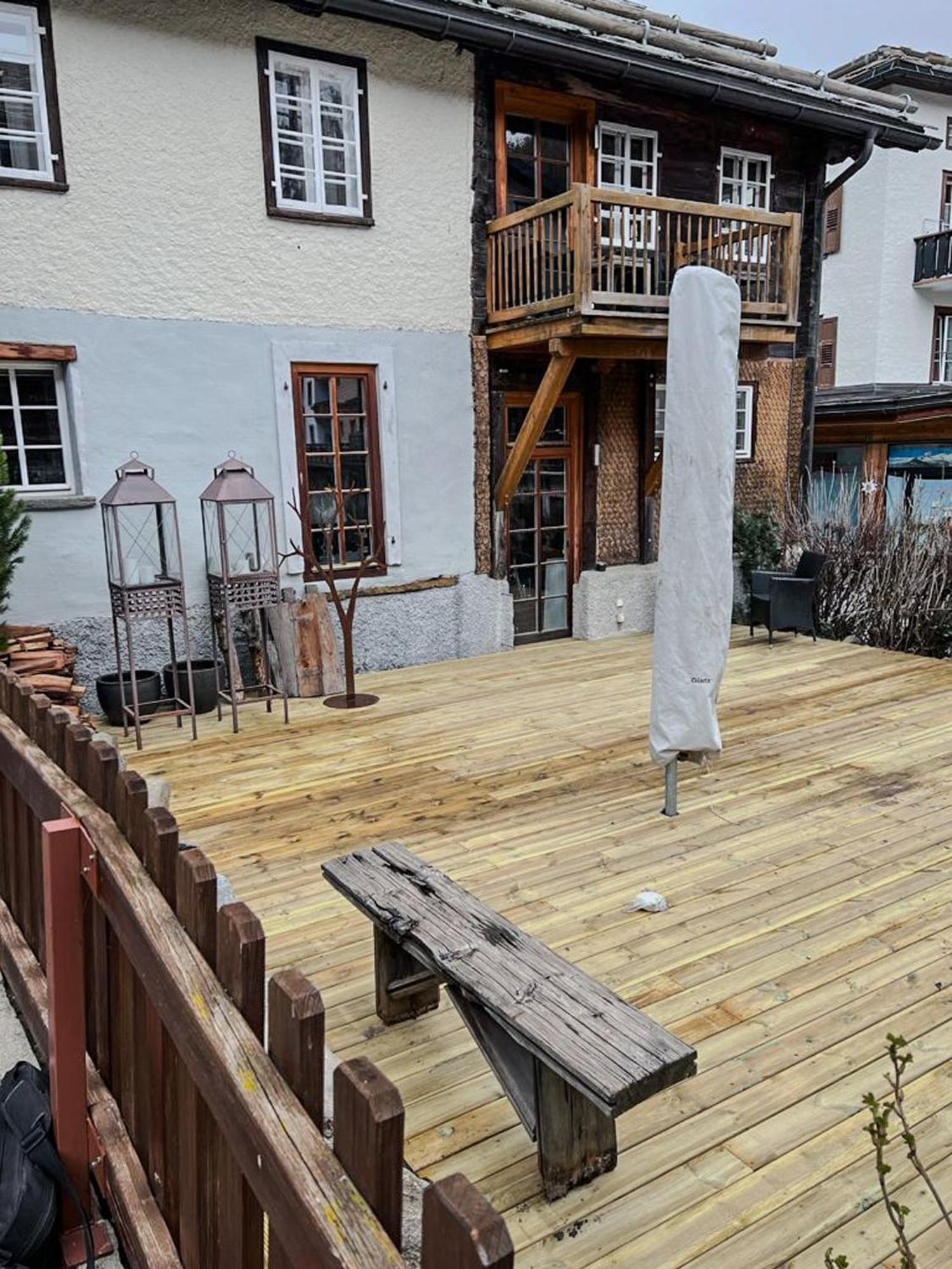 Apartmán Alte Post Saas Fee Exteriér fotografie